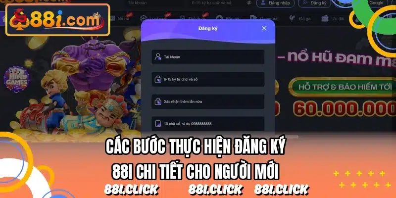 Các bước thực hiện đăng ký 88I chi tiết cho người mới