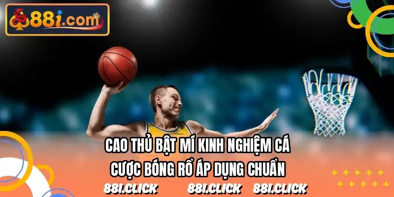 Cao thủ bật mí kinh nghiệm cá cược bóng rổ áp dụng chuẩn